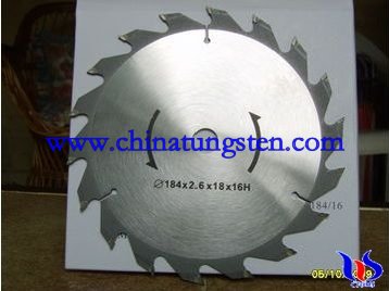 Scie circulaire au carbure de tungstène dents