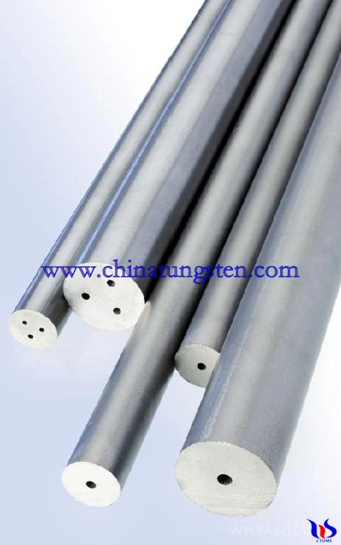carbure de tungstène tige avec le trou