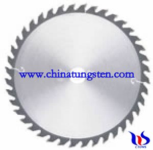 carbure de tungstène de scieblade