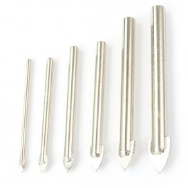 carbure de tungsten Forêt 4 de verre