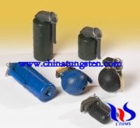 carbure de tungstène & alloy Préfabriqués Fragments hand granades