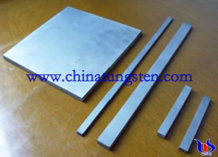 tungstène carbure de barres et de plaques