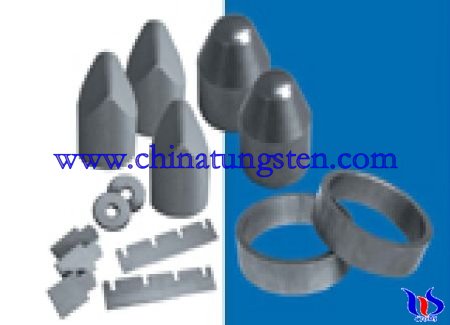boutons en carbure de tungstène