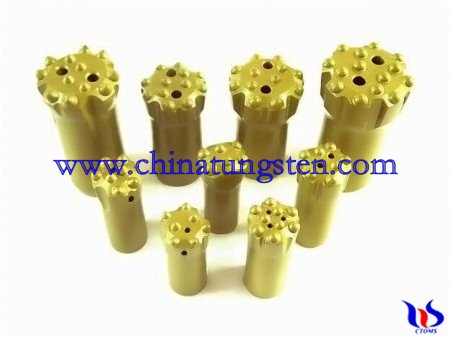 bits de carbure de tungstène bouton