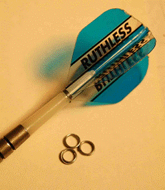 tungsten dart shaft ring